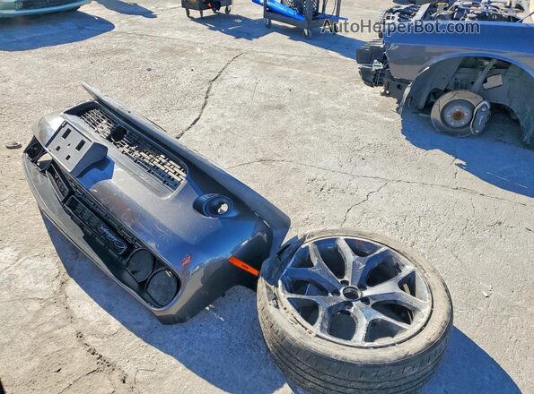 2C3CDZFJ7GH309531 2016 DODGE CHALLENGER Угольный Вид подкапотного пространства