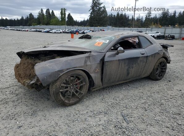 2C3CDZFJ9GH149099 2016 DODGE CHALLENGER Серый Передняя левая четверть