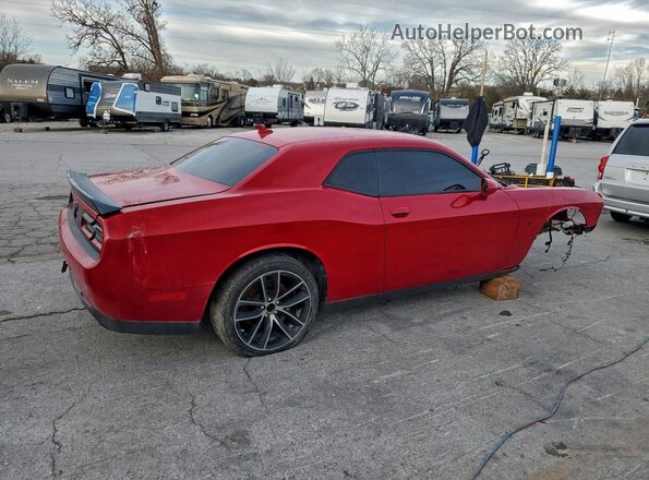 2C3CDZFJXGH330051 2016 DODGE CHALLENGER Красный Задняя правая четверть