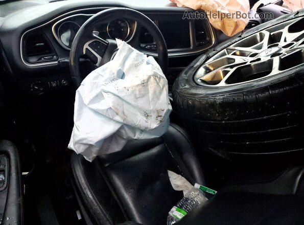 2C3CDZGG0HH598661 2017 DODGE CHALLENGER Черный Вид панели приборов