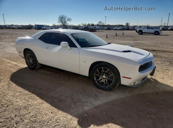 2C3CDZGG1JH257016 2018 DODGE CHALLENGER White Przód prawy