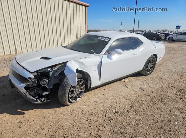 2C3CDZGG1JH257016 2018 DODGE CHALLENGER White Przód lewy