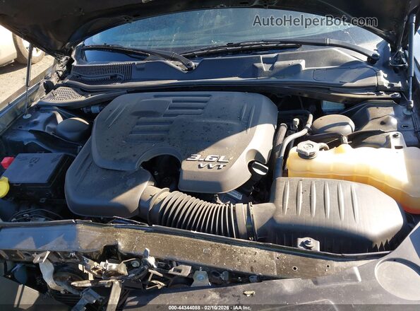 2C3CDZGG9HH553878 2017 DODGE CHALLENGER Черный Вид сзади