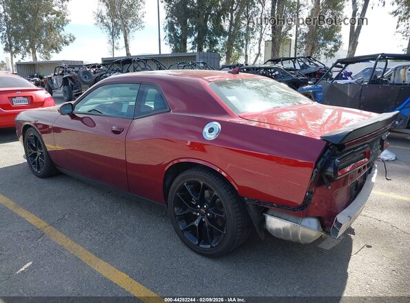 2C3CDZJG3PH668354 2023 DODGE CHALLENGER Красный Задняя левая четверть