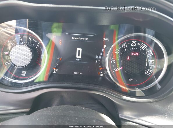 2C3CDZJG3PH668354 2023 DODGE CHALLENGER Красный Вид задних сидений
