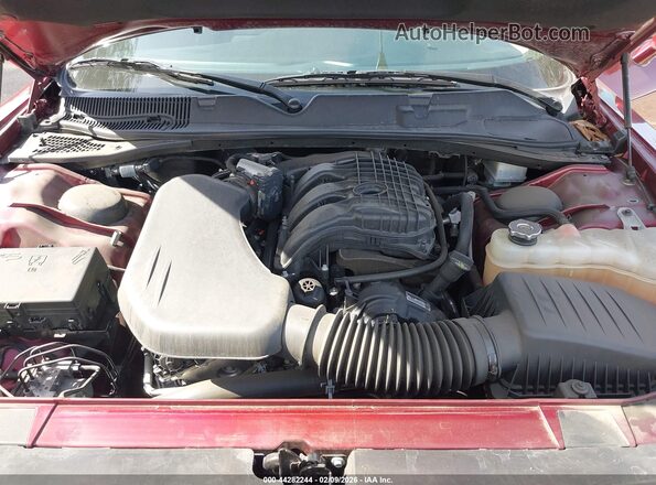 2C3CDZJG3PH668354 2023 DODGE CHALLENGER Красный Вид сзади