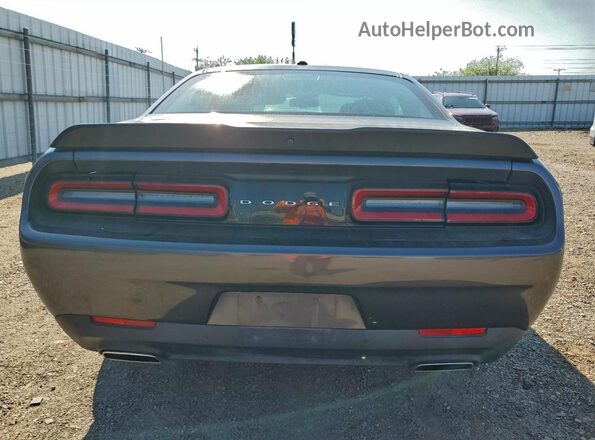 2C3CDZJG5PH507391 2023 DODGE CHALLENGER Серый Вид сзади