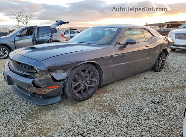 2C3CDZJG7MH674329 2021 DODGE CHALLENGER Charcoal Przód lewy