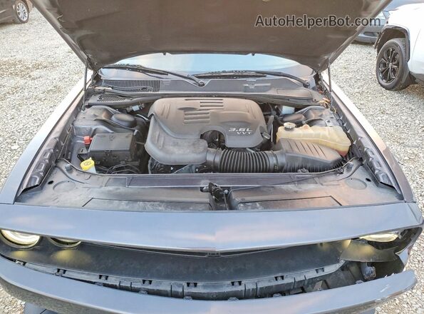 2C3CDZJG7MH674329 2021 DODGE CHALLENGER Charcoal Widok wnętrza z tyłu
