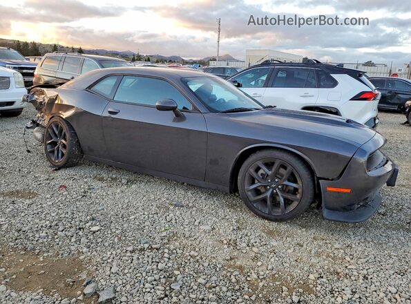 2C3CDZJG7MH674329 2021 DODGE CHALLENGER Charcoal Przód prawy
