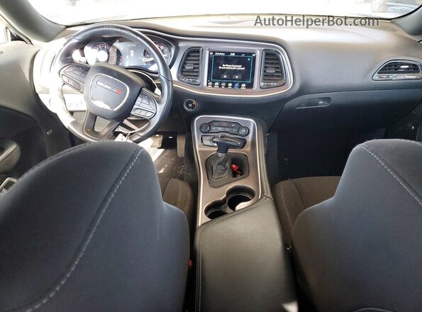 2C3CDZJG8MH572733 2021 DODGE CHALLENGER Black Widok deski rozdzielczej