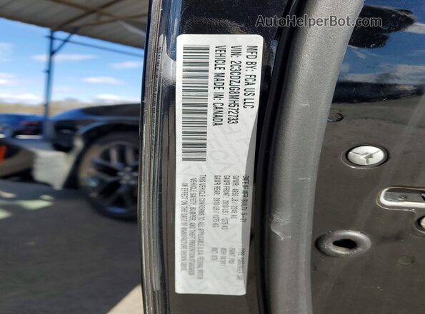 2C3CDZJG8MH572733 2021 DODGE CHALLENGER Black Widok komory silnika