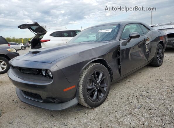 2C3CDZKG4LH155137 2020 DODGE CHALLENGER Серый Передняя левая четверть