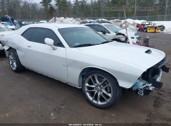 2C3CDZKG9NH238808 2022 DODGE CHALLENGER Белый Передняя правая четверть