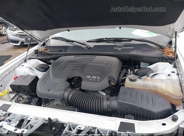 2C3CDZKG9NH238808 2022 DODGE CHALLENGER Белый Вид сзади