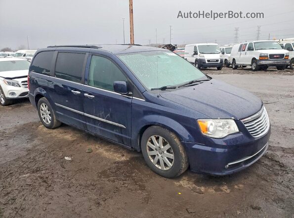 2C4RC1BG0GR120833 2016 CHRYSLER TOWN Синий Передняя правая четверть