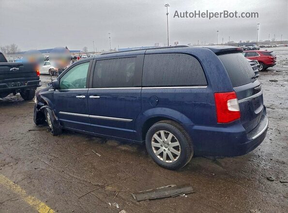 2C4RC1BG0GR120833 2016 CHRYSLER TOWN Синий Задняя левая четверть