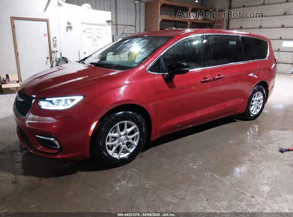 2C4RC1BG2TR175245 2026 CHRYSLER PACIFICA Красный Передняя левая четверть