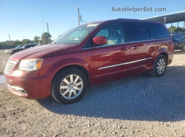 2C4RC1BG6GR238174 2016 CHRYSLER TOWN Red Przód lewy