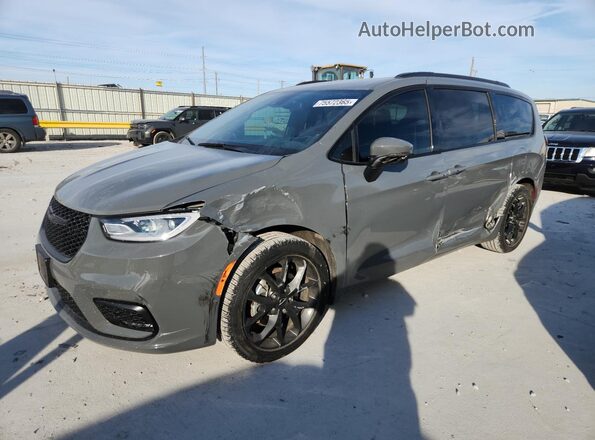 2C4RC1BG6PR617482 2023 CHRYSLER PACIFICA Gray Przód lewy