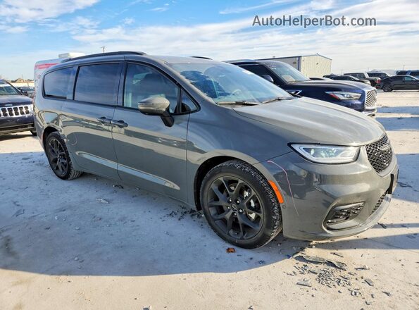 2C4RC1BG6PR617482 2023 CHRYSLER PACIFICA Gray Przód prawy