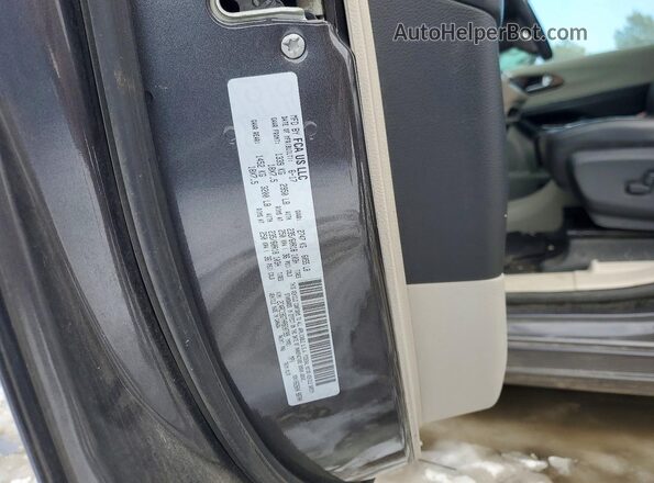 2C4RC1BG7HR820799 2017 CHRYSLER PACIFICA Серый Вид наклейки с VIN-кодом