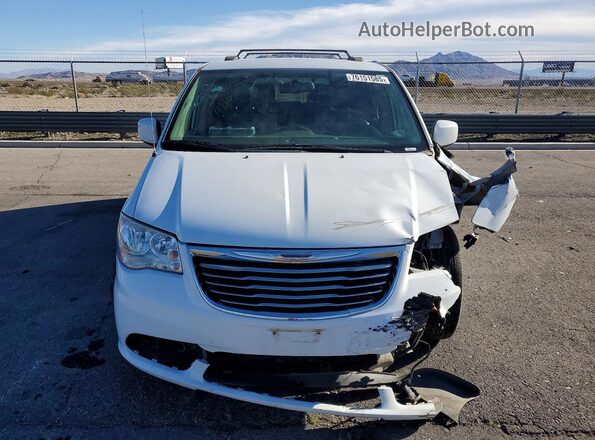 2C4RC1BG8GR173473 2016 CHRYSLER TOWN Белый Вид спереди