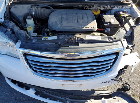 2C4RC1BG8GR173473 2016 CHRYSLER TOWN Белый Вид подкапотного пространства