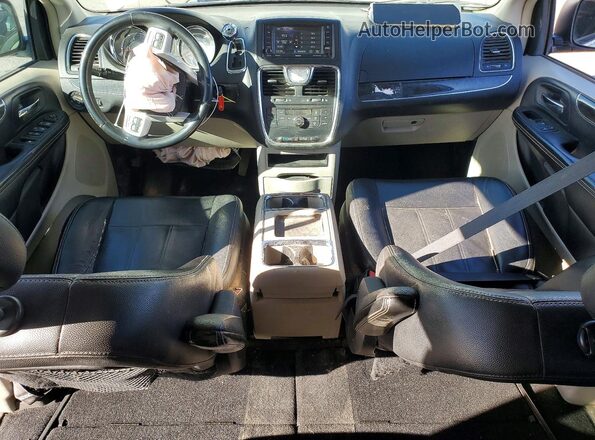 2C4RC1BG8GR173473 2016 CHRYSLER TOWN Белый Вид панели приборов