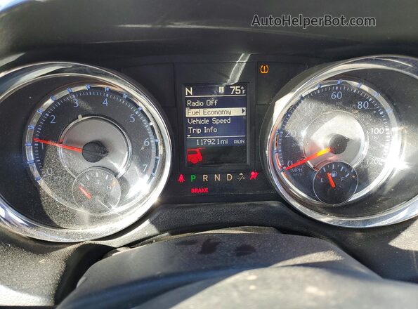 2C4RC1BG8GR173473 2016 CHRYSLER TOWN Белый Вид щитка приборов