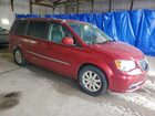 2016 Chrysler Town & Country Touring Красный vin: 2C4RC1BG8GR200624