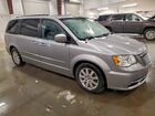 2016 Chrysler Town & Country Touring Silver vin: 2C4RC1BG9GR173045