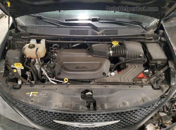 2C4RC1CG1NR223643 2022 CHRYSLER VOYAGER Black Вид підкапотного простору