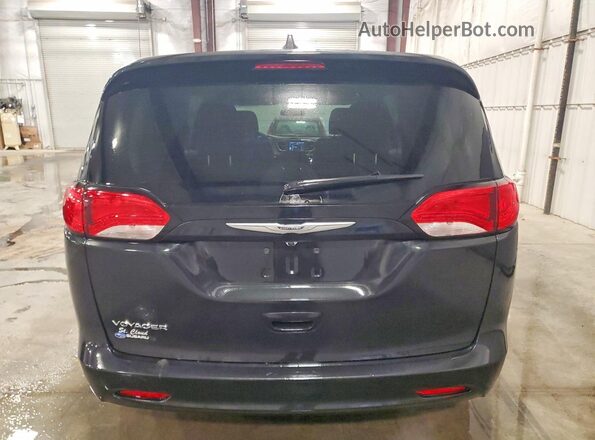 2C4RC1CG1NR223643 2022 CHRYSLER VOYAGER Black Вид ззаду