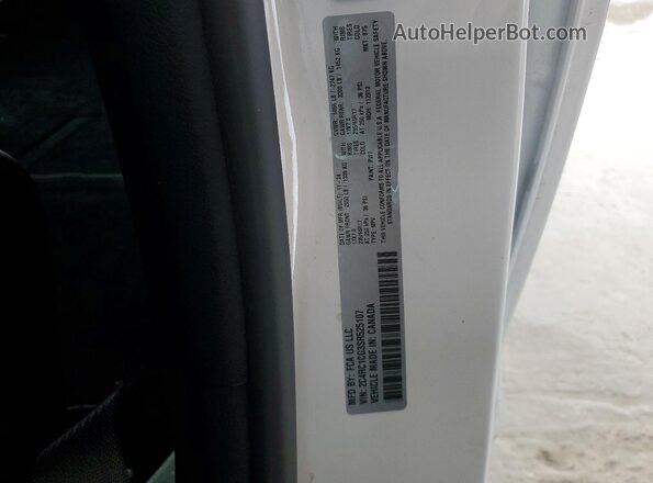 2C4RC1CG3SR525107 2025 CHRYSLER VOYAGER Белый Вид подкапотного пространства