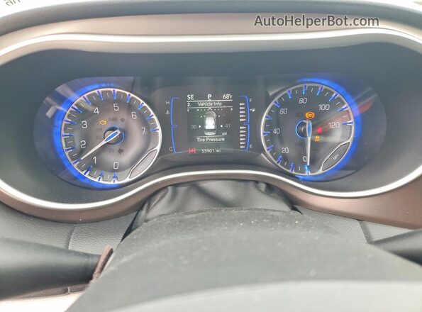2C4RC1CG4NR153149 2022 CHRYSLER VOYAGER White Instrument cluster view