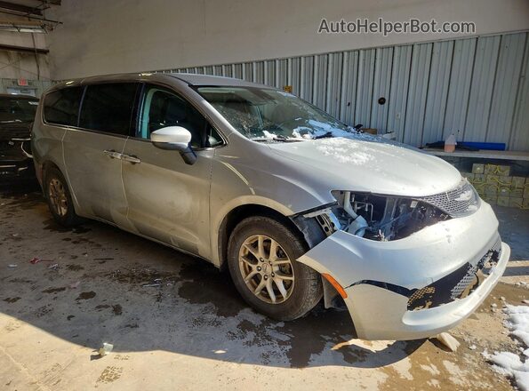2C4RC1CG7PR548428 2023 CHRYSLER VOYAGER Silver Przód prawy