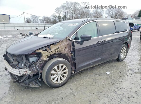 2C4RC1DG7HR552592 2017 CHRYSLER PACIFICA Burgundy Передня ліва чверть
