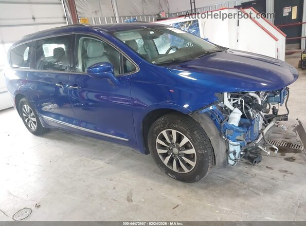 2C4RC1EG5LR240018 2020 CHRYSLER PACIFICA Синий Передняя правая четверть
