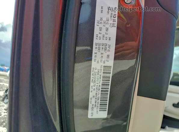 2C4RC1EG7HR821754 2017 CHRYSLER PACIFICA Gray Панорамний вид салону 360°