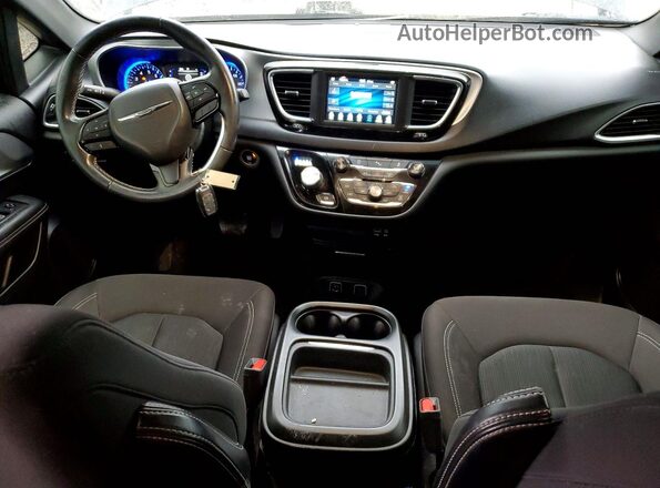 2C4RC1FG5JR189020 2018 CHRYSLER PACIFICA Black Вид панелі приладів