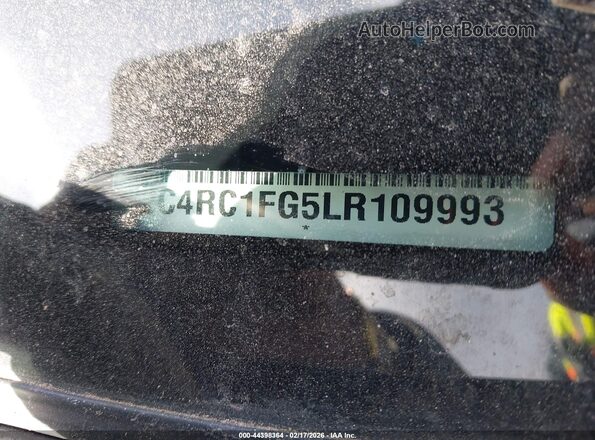 2C4RC1FG5LR109993 2020 CHRYSLER PACIFICA Черный Вид подкапотного пространства