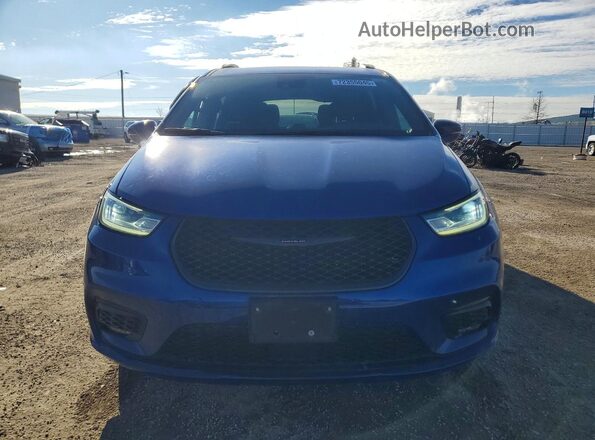2C4RC1FG8MR589531 2021 CHRYSLER PACIFICA Blue Vista frontal