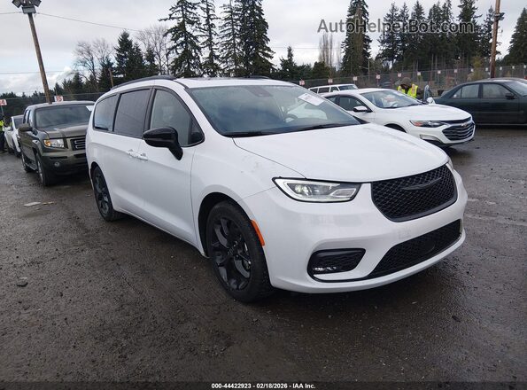 2C4RC1GG0SR562299 2025 CHRYSLER PACIFICA Белый Передняя правая четверть