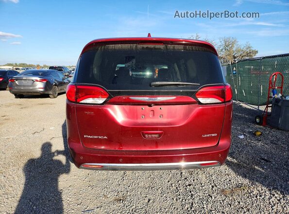 2C4RC1GG2KR702885 2019 CHRYSLER PACIFICA Бордовый Вид салона спереди