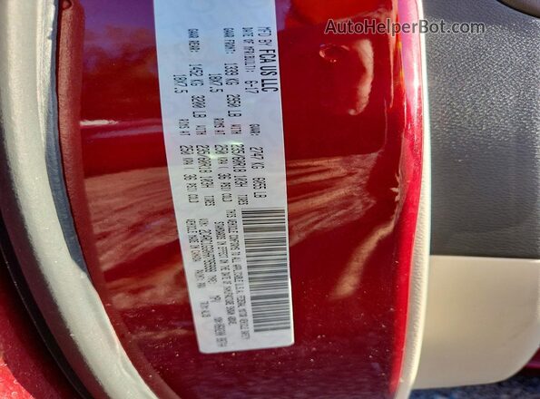 2C4RC1GG2KR702885 2019 CHRYSLER PACIFICA Бордовый Панорамный вид салона 360°