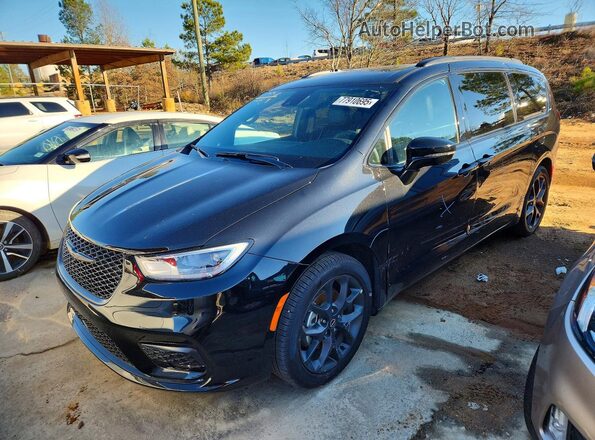 2C4RC1GG2TR169986 2026 CHRYSLER PACIFICA Black Առջևի ձախ երեք քառորդ տեսարան