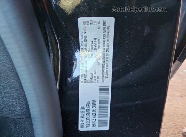 2C4RC1GG2TR169986 2026 CHRYSLER PACIFICA Black VIN կոդի պիտակի տեսք