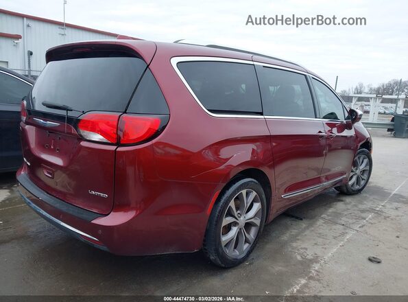 2C4RC1GG4JR289088 2018 CHRYSLER PACIFICA Burgundy Rear right