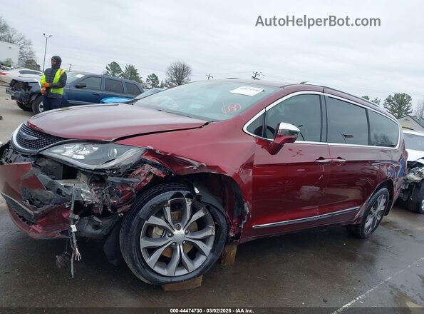 2C4RC1GG4JR289088 2018 CHRYSLER PACIFICA Burgundy 360 interior view